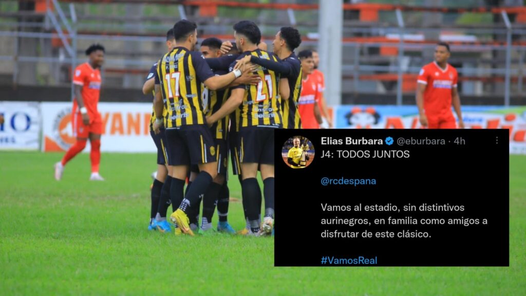 Elías Burbara hace un llamado a la afición aurinegra: “Vamos al estadio”