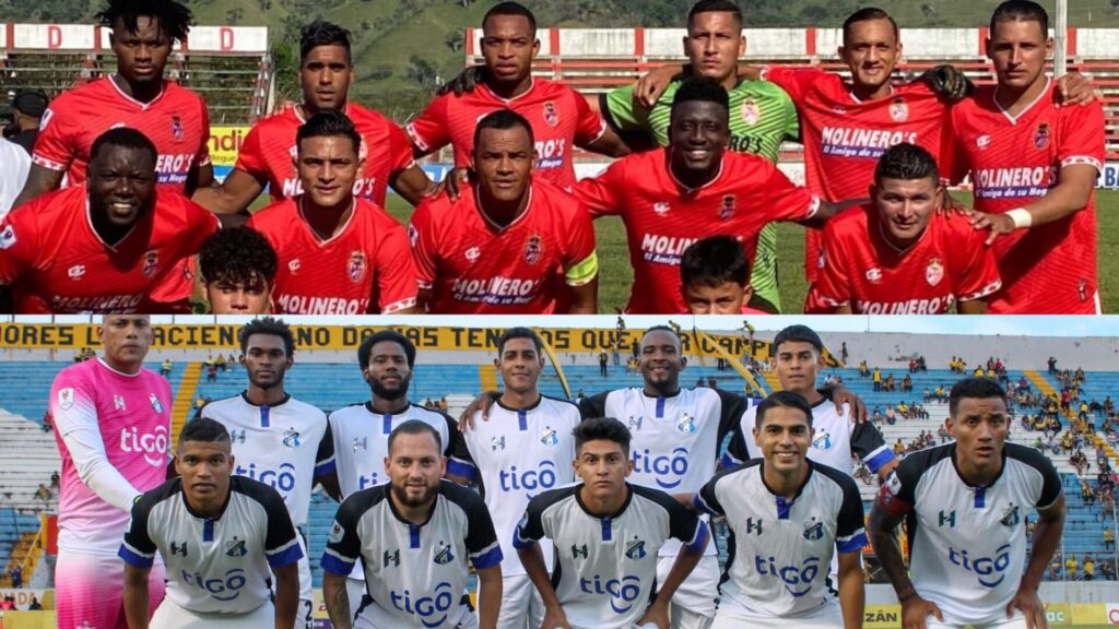 Real Sociedad deja el sótano y complica al Honduras de El Progreso. Fotos Cortesía
