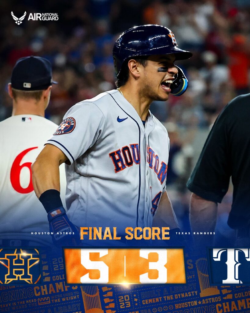 Mauricio Dubón sigue prendido en triunfo de Astros sobre Rangers Mauricio Dubón sigue prendido en triunfo de Astros sobre Rangers