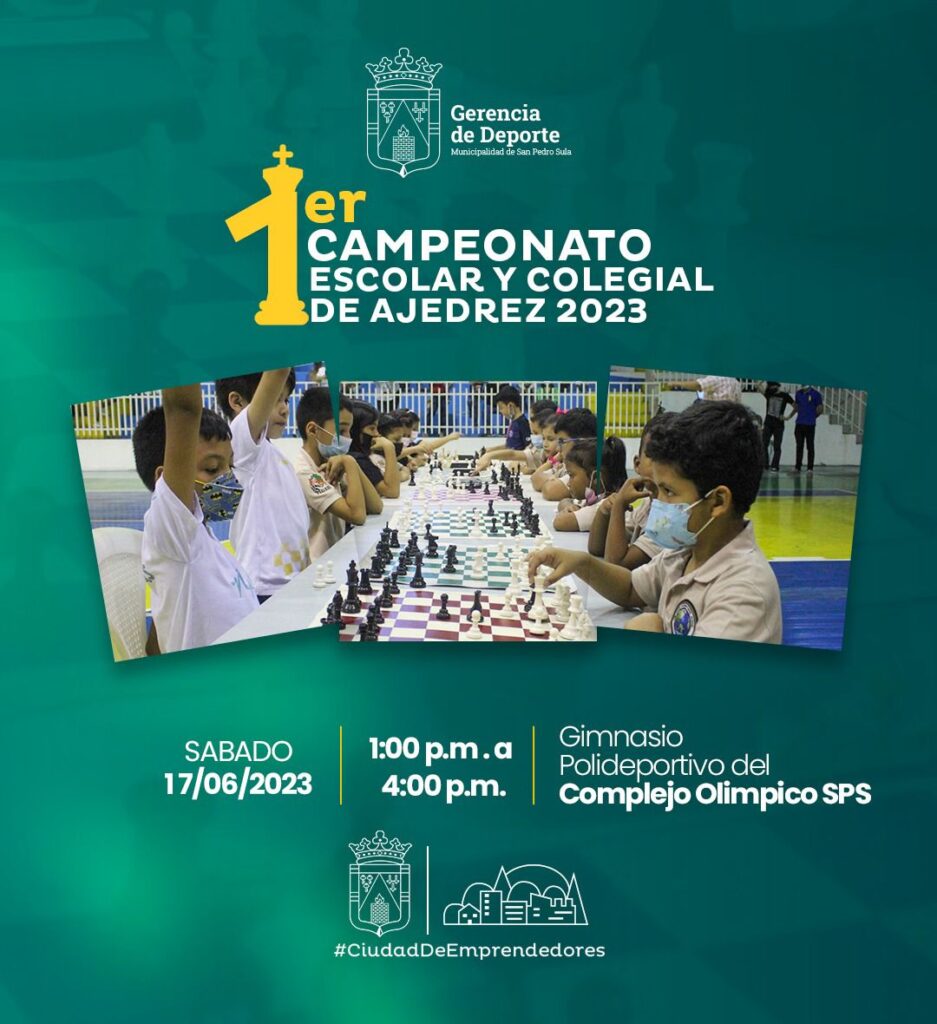 Exitoso I Campeonato Escolar y Colegial de Ajedrez y Blitz 2023