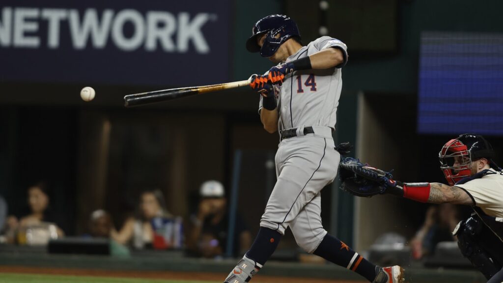 Mauricio Dubón sigue prendido en triunfo de Astros sobre Rangers