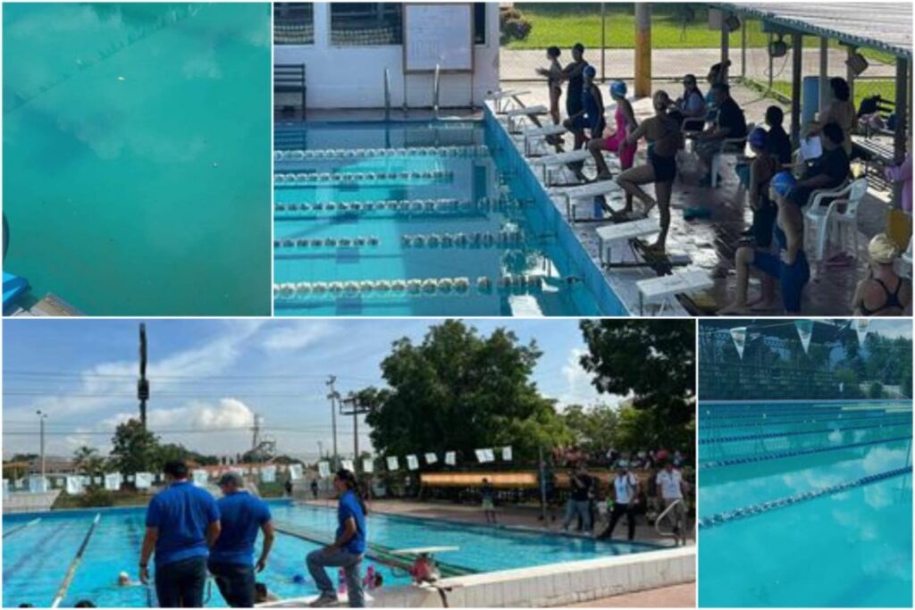 Preocupante estado de las piscinas del Complejo Olímpico de SPS