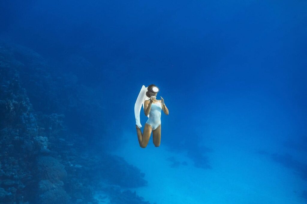 Ana Kafie impone nuevo récord nacional de apnea en Dahab Open