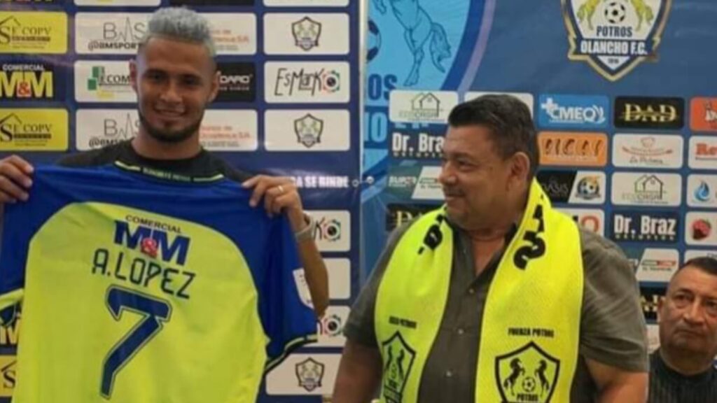 Alex López es presentado como nuevo refuerzo de los Potros