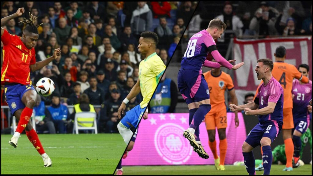 Brasil y España regalan partidazo; Alemania vence a Holanda