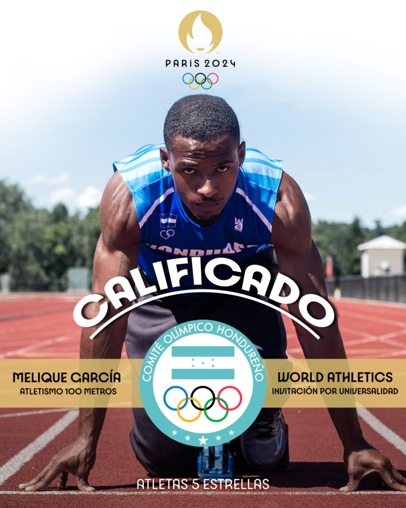 Malique García estará en los Juegos Olímpicos de París 2024