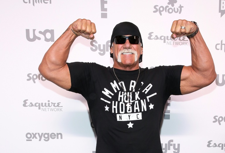 El exluchador profesional Hulk Hogan, el 13 de mayo de 2015 en Nueva York / AFP / Robin Marchant