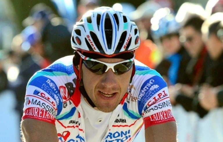 El ciclista italiano Francesco Reda, el 9 de febrero de 2013, en el Tour Mediterráneo, en Toulon, en el sur de Francia / AFP / Boris Horvat